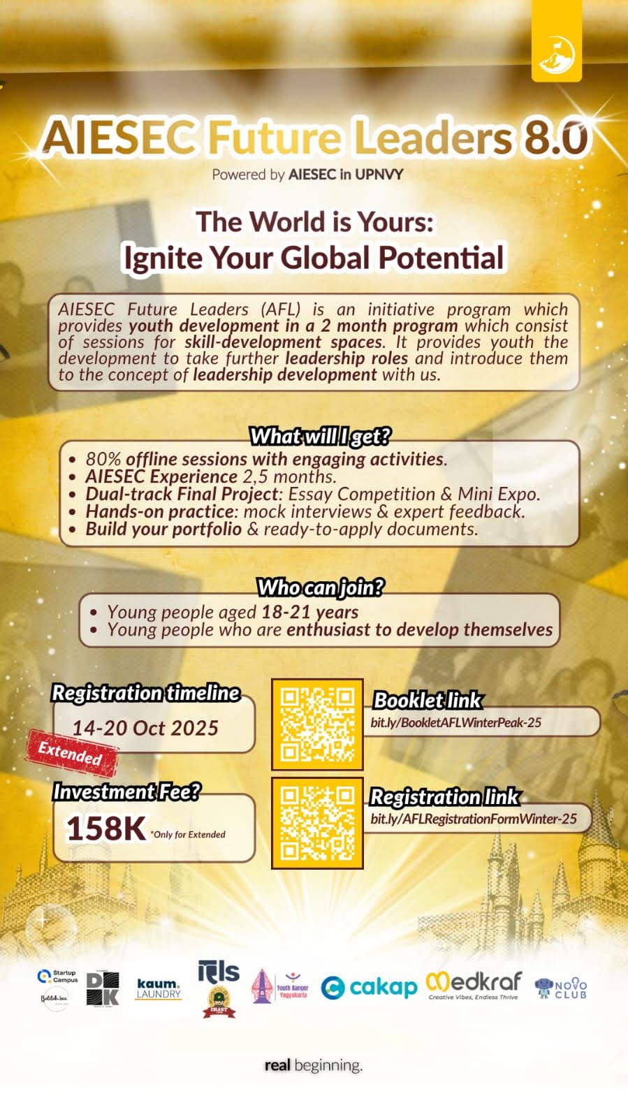 AIESEC in UPNVY Launches AIESEC Future Leaders 2025: The World is Yours – Ignite Your Global Potential